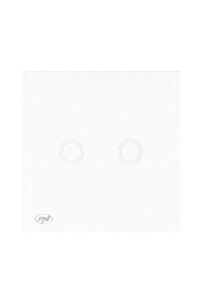 OEM PNI SH202 double touch switch with light, white