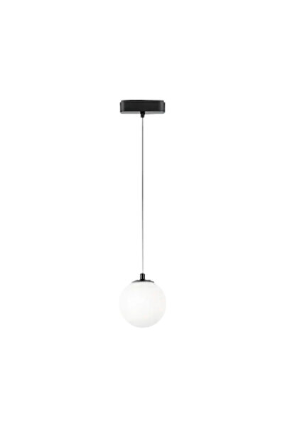OEM Pendul cu LED integrat LiTrack Pendant 5W 440 lumeni, negru/sticlă