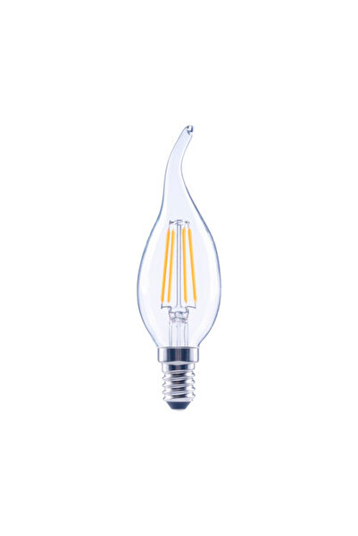 OEM Bec LED variabil Flair E14 4W 470 lumeni, glob clar lumânare decorativă, ...