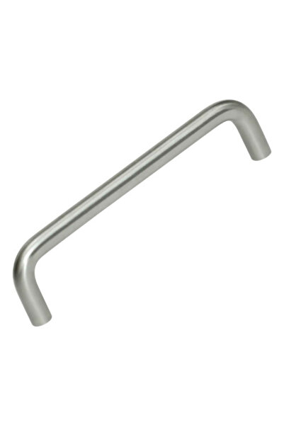 OEM Mâner pentru mobilă distanță perforații 128mm, inox periat