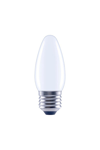OEM Bec LED variabil Flair E27 4W 470 lumeni, glob mat lumânare, lumină rece