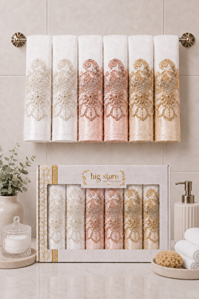 Hig Store French Laced Embroidered Gift Dowry Box for Bride and Groom, Boxed ...