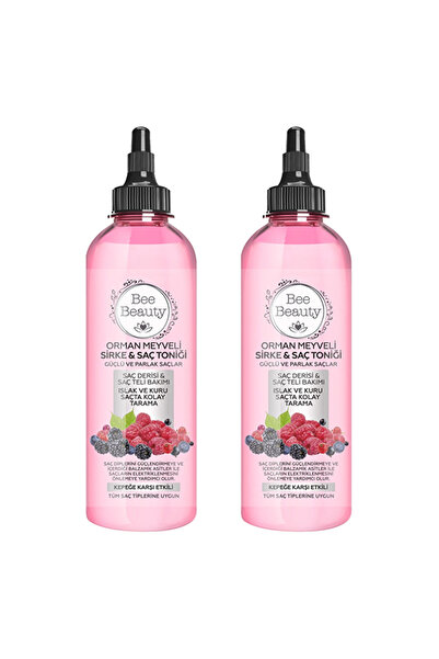 Bee Beauty Orman Meyveli Sirke & Saç Toniği 400 Ml x2