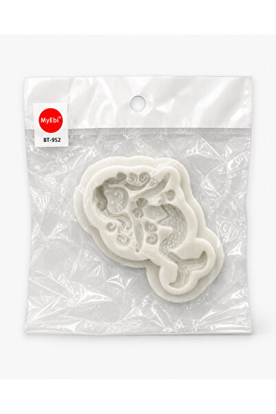 Adana Pasta Malzemeleri Bt-952 Mermaid Silicone Mold Cute 11 cm X 7 cm