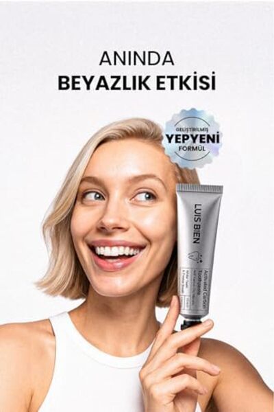 Yıldızan مجموعة تبييض الأسنان من msa shop - معجون أسنان طبيعي بالكربون المنشط...