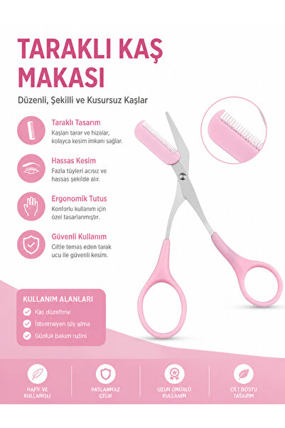 Taraklı kaş makası