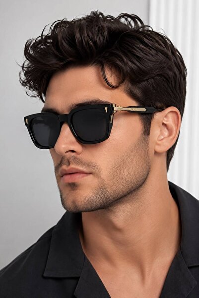ModaLucci Lüx Tasarım Siyah Unisex Güneş Gözlüğü