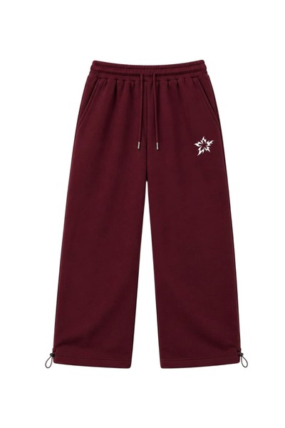 zaee Tribal Star Embroidered Adjustable Leg Premium Baggy Sweatpants