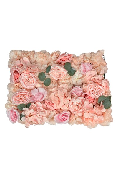 OEM Panou Decorativ Floral Multicolor 40×60 cm Trandafiri Roz și Hortensii