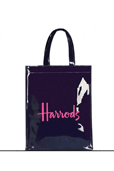 Harrods Harrods Logo Shopping Bag Medium Size (M: 29 X 38 X 11 cm) Black and ...