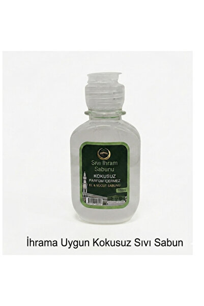 Hac&UmreSetim Hac ve Umre İçin İhrama Uygun Kokusuz ve Alkolsüz Sıvı Sabun (1...