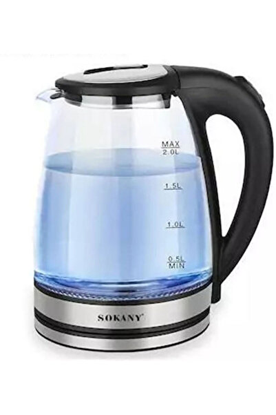 SOKANY SK-1029 Βραστήρας 2 λίτρα 1500W Μαύρο