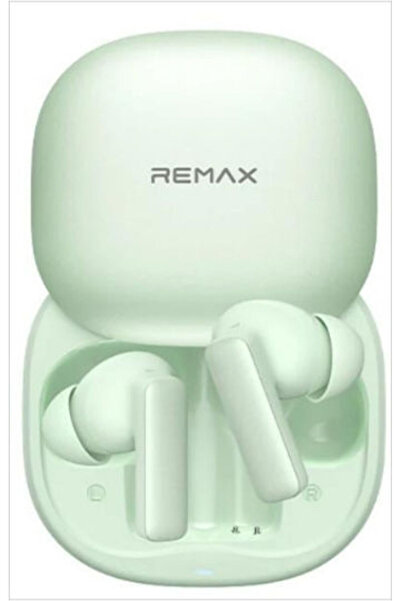 Remax TWS-18 Ενδοωτικά ακουστικά Bluetooth handsfree με θήκη φόρτισης, Πράσινα