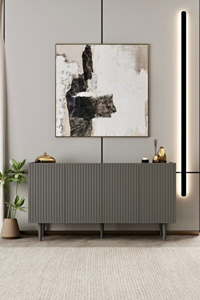 moldesan Capella MDF 4 Kapaklı Konsol 160 cm