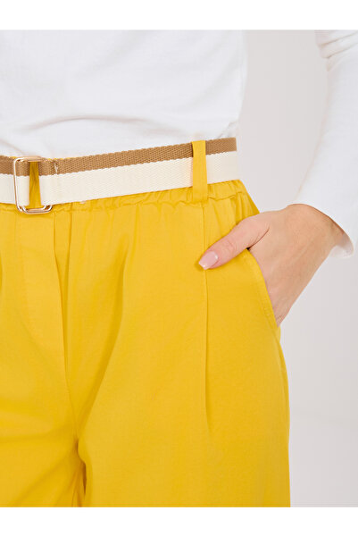 Factory Price Pantaloni Dama Galben