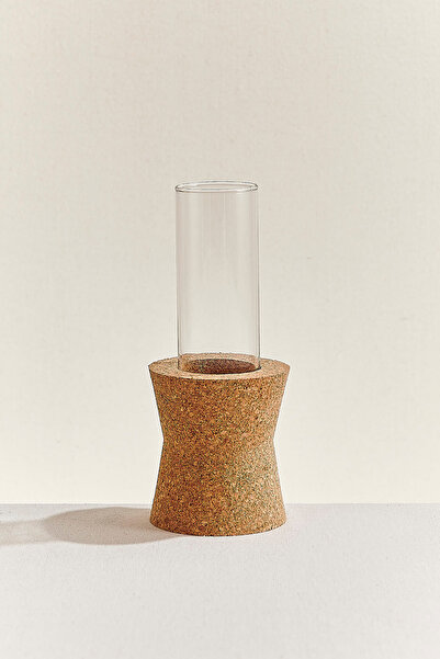 Paşabahçe Mushroom Vase No:4, Stylish Decorative Vase