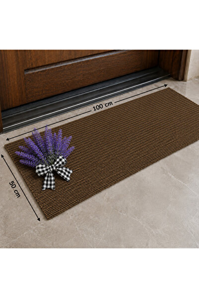 Marrone Special Cut Non-Slip Rubber Sole Door Mat