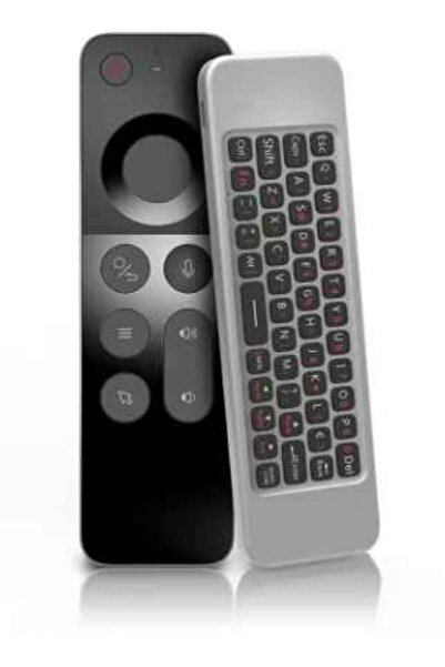 Generic ماوس هوائي لاسلكي W3 2.4G يعمل بالصوت لنظام أندرويد