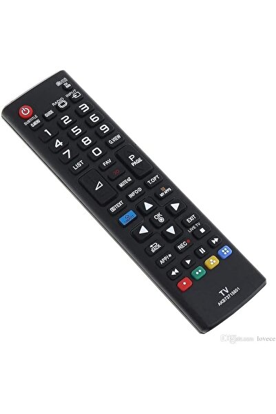 ELTRAZONE Black TV Remote Control – Replacement for LG AKB73715601 & AKB73715...