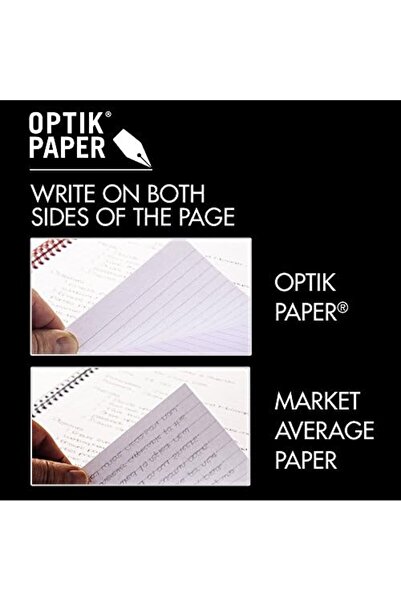 Yıldızan Ysf Shop Black N' Red Notebook, Hardcover, Premium Optical Paper, Sc...