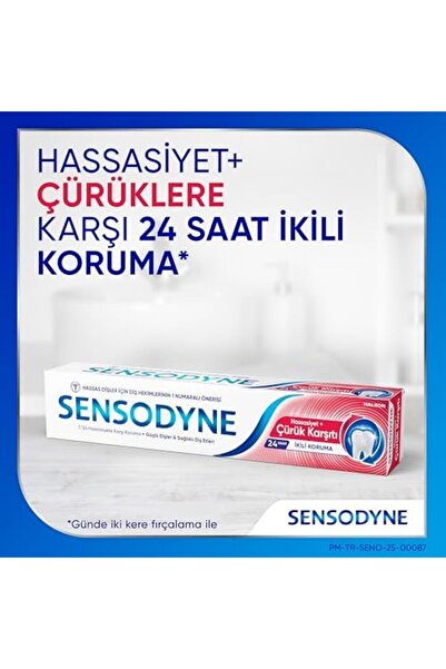 Yıldızan Zg Store Sensitivity + Protection Against Cavities Toothpaste 75ml 1...