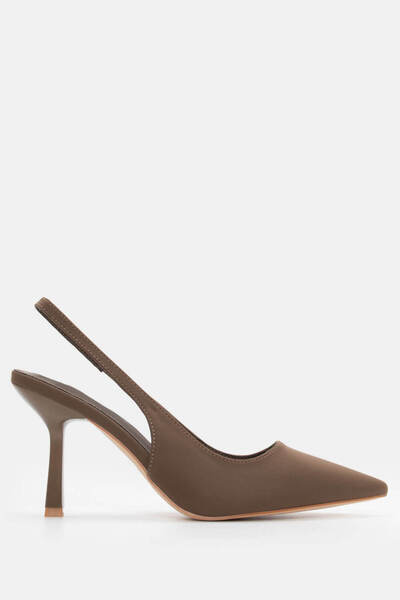 Luigi Μυτερές Γόβες Slingback - Λαδί - 37