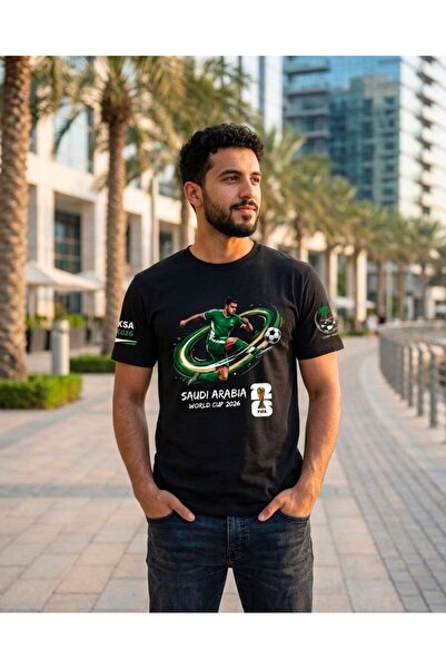 Generic World Cup Saudi Arabia 2026 - Premium Quality Cotton T Shirt for Men