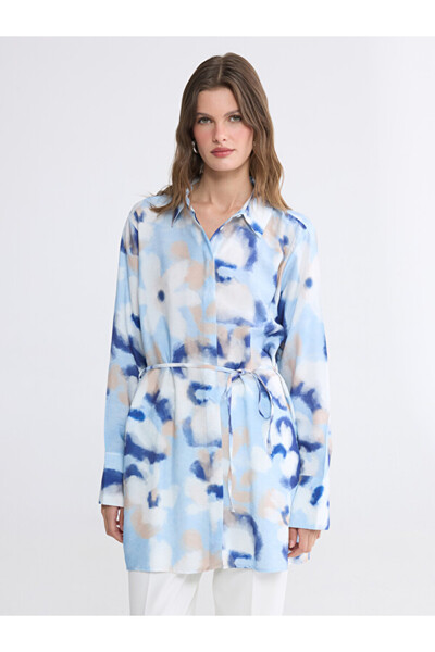 LC Waikiki Batik Patterned Women's Shirt Tunic
