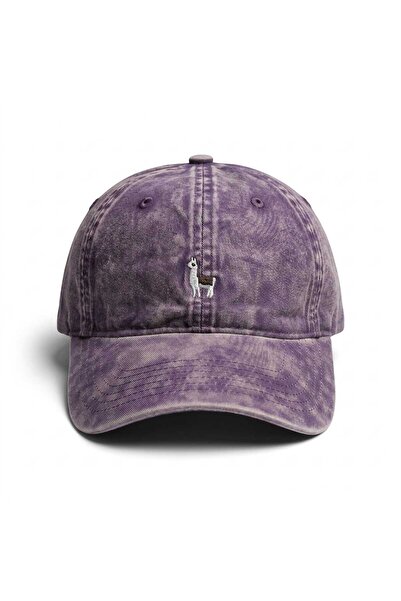 Aware Time Unisex Özle Washed Denim Cap Hat