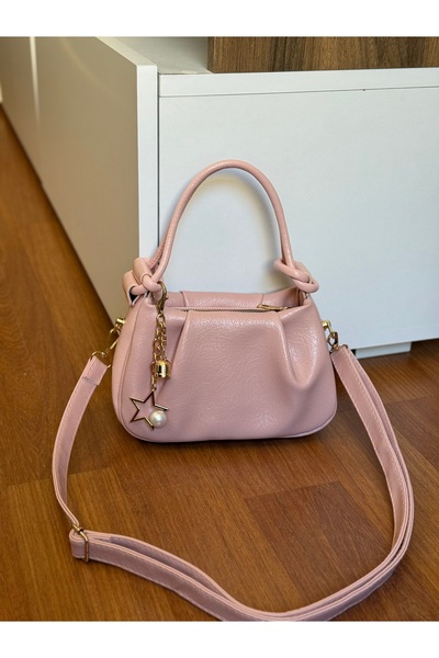 Bagnest Yıldız Charm Detaylı Şık Kadın El ve Omuz Çantası