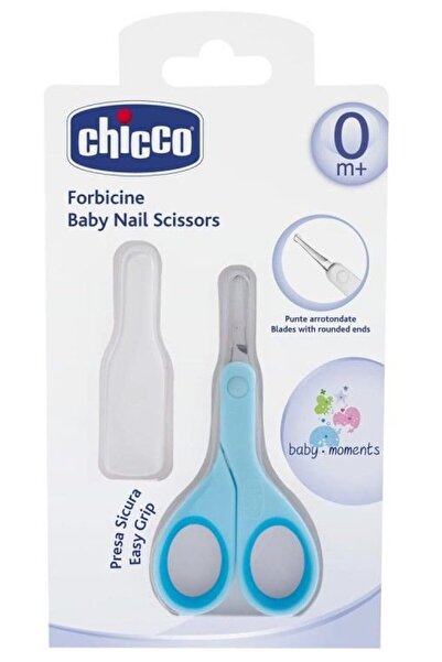 Chicco Ψαλίδια Ασφαλείας με Θήκη Γαλάζια (05912-20)