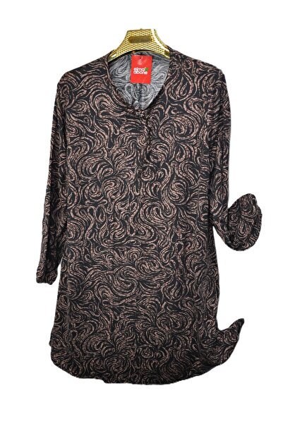 elma abone Plus Size Awesome Combed Cotton Tunic