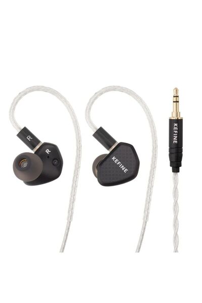 sipariş vakti Kefine Klean 10 mm DLC Diyaframlı Dinamik Sürücülü HiFi Kulak İ...