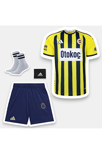 Quaxram İsimsiz Fênêrbâhç'ê 26-27 Yeni Sezon 4'lü Set Çocuk Futbol Forması - ...