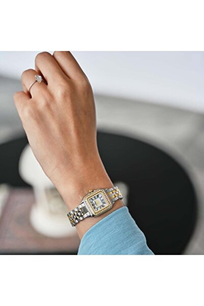 Flamour Women's Watch with Silver and Gold Color Steel Strap - a Standout App...