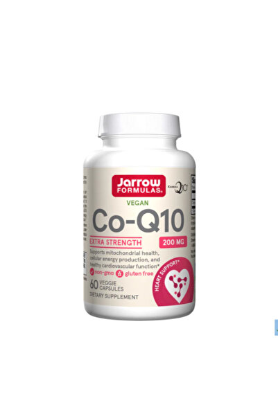 Jarrow Formulas Co-Q10 200 mg Ubiquinone 60 Capsule