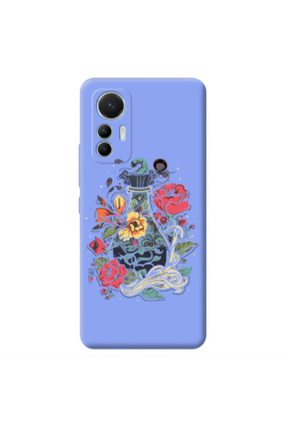 Other Xiaomi Mi 12 Lite Magic vase Light Purple Colored Silicone TPU Θήκη