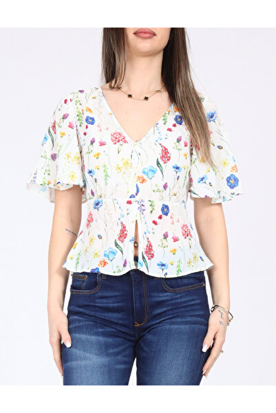 Evendi Top, Floral print