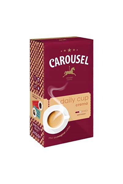 Carousel Cafea macinata Daily Cup Crema, Carousel, Arabica si Robusta, 500g, ...