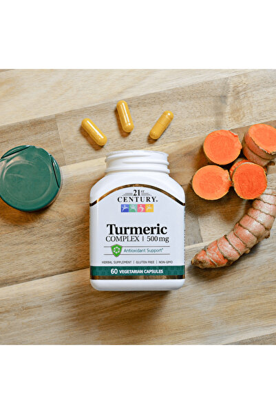 21st Century Complex de Turmeric 500 mg, 60 Capsule