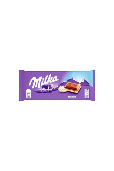 Milka Ciocolata cu lapte Milka, umplutura de iaurt, 100g