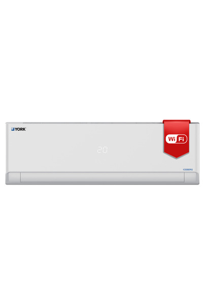 YORK مكيف هواء ICEBERG High Wall Split 31200 Btu للتبريد والتدفئة - مزود بتقن...