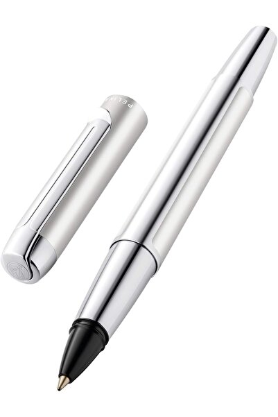 Pelikan Silver Ballpoint Pen R40 from Bora Series | Gift Box | 6361