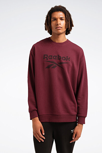 Reebok New Id Reg Crew Claret Red Men's Sweatshirt