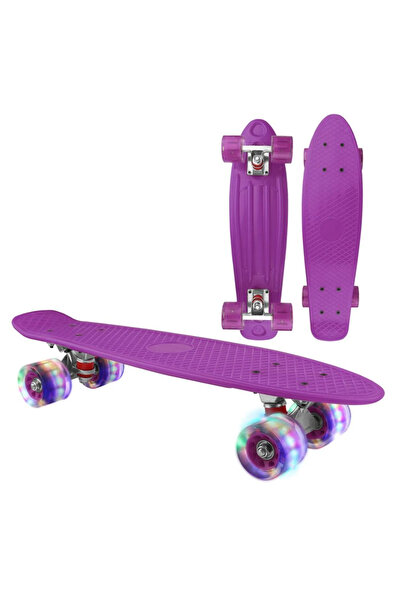Krista PennyBoard cu lumini în roți, mov