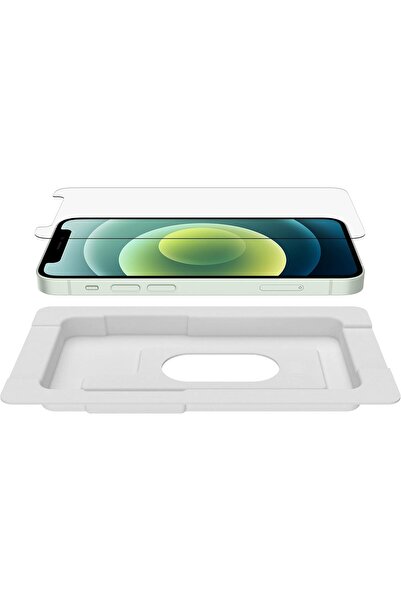 Belkin واقي شاشة آيفون 12 ميني ألترا جلاس مضاد للميكروبات (حماية فائقة + يقلل...