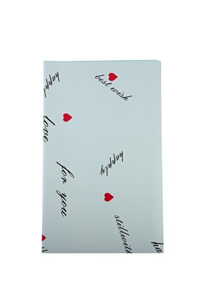 OEM Celofan pentru flori Transparent Albastru 58x58 cm