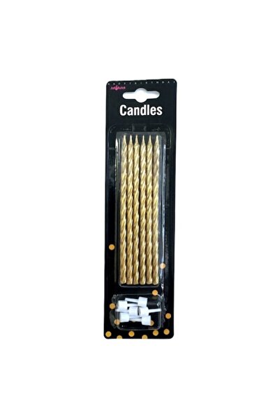 OEM Set de 6 lumânări pentru tort, 12cm