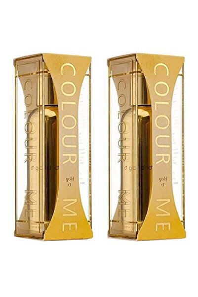 Milton Lloyd مجموعة عطور Color Me Gold EDT من قطعتين، 90 مل