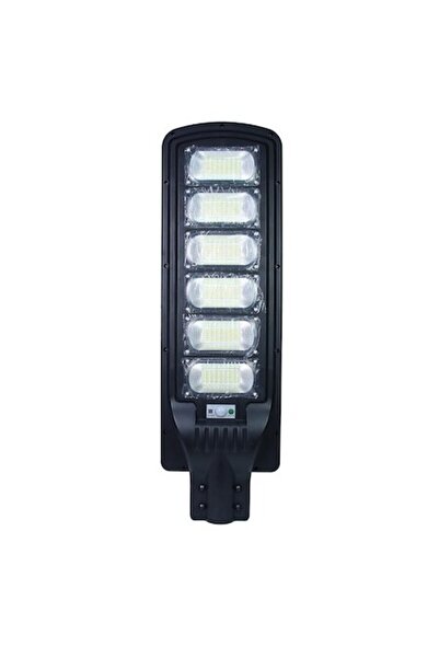 Jortan Lampă stradală LED cu încărcare solară, 300W, senzor de mișcare, bater...